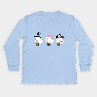 Trick or Treat Kids Long Sleeve T-Shirt